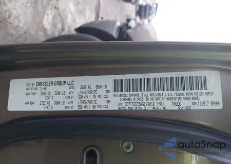 2010 Dodge Ram 2500 St from USA, damaged, VIN 3D7TT2CT5AG123012